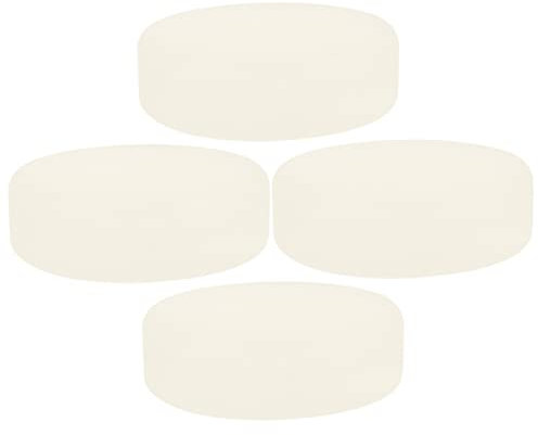 Gogogmee 4stücke PVC-Eishockey-Puck Zum Üben Und Training Geeignet Für Rollhockey Teams Und Arenen Mit Glatter Oberfläche Und Hoher Dichte Für Geschwindigkeit Verschiedenen Glatten Oberfläc