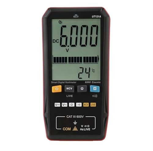 1pc Multimètre numérique UT121A UT121B UT122 Testeur de tension AC DC Multimètre Capacimètre numérique Fréquencemètre(UT121A)