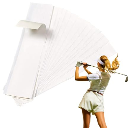 Golf Grouping Kit, Golf Grip Tape - Golf Club Packing Club Double Sided Adhesive | 15x Activated Solvent Adhesive Tapes, Professional Replacement Parts, Sports Accessories
