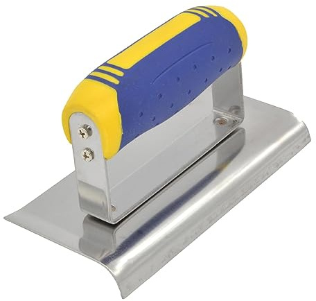 Truelle d'angle en acier inoxydable pour plâtre, béton, cloison sèche