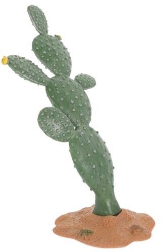 GALPADA Cactus Finto in Plastica Statua Di Cactus Artificiale Per Auto Ornamento Simulato Da Giardino