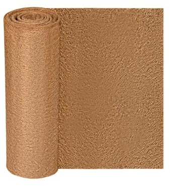 UJEDFHV Coco Foder Roller kokosmatta i rulle för reptiler, terrarium, blomkruka eller korg, blad (50 x 30 cm)