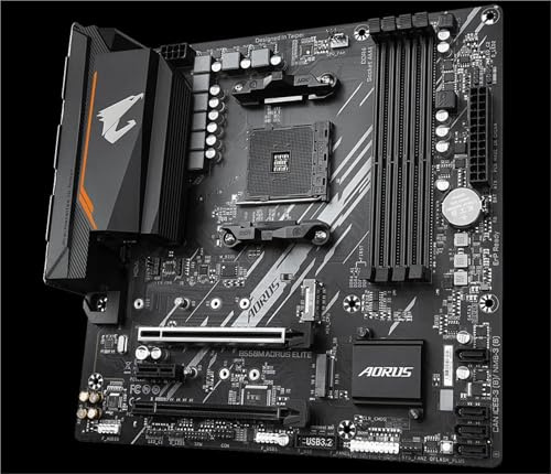 Schede madri Fit For GIGABYTE B550M AORUS ELITE Scheda madre AMD B550 Socket AM4 DDR4 Compatibile HDMI 128 GB PCI-E 4.0 M.2