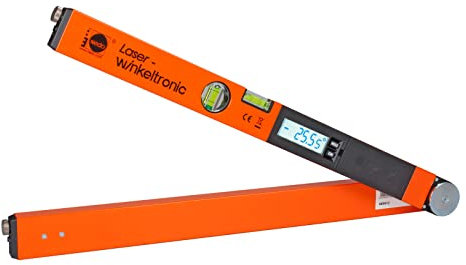 Nedo LaserWinkeltronic mit 2 Lasern - Winkelmessgerät mit einer Schenkellänge von 605mm