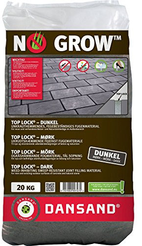 Pflasterfugenmörtel Ohne Unkraut Dansand 2-15mm 20 kg anthrazit