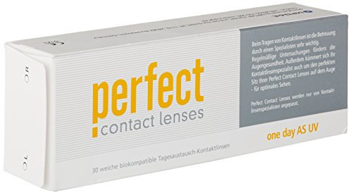 Perfect One Day AS UV Tageslinsen weich, 30 Stück / BC 8.60 mm / DIA 14.20 mm / -2 Dioptrien