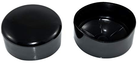 SN-TEC Rohrkappe/Fußkappe/Pfostenkappe für Rundrohr 75-76mm = 3 Zoll z.b. für Fahnenstangen (1 Stück)