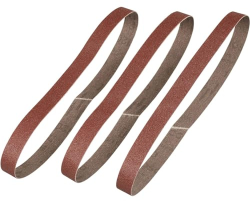 STANLEY - 3 Bandes Abrasifs pour Lime Electrique - 13 x 451mm - Grain 120 - STA33381-XJ