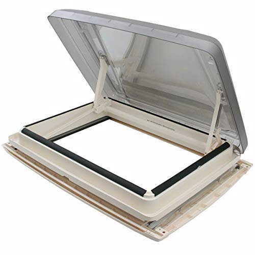 MPK VisionStar L pro getönte Panorama Haube Klarglas Dachluke Dachfenster Dachhaube 70 x 50 cm