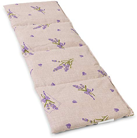 4-Kammer Johanniskernkissen 20x60cm groß - Landhausstil Romantik - Wärmekissen & Kältekissen - Körnerkissen