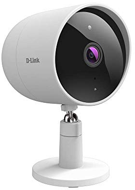 D-Link DCS-8302LH-US Caméra de sécurité intérieure et extérieure, WiFi et Ethernet, audio 2 voies Full HD Enregistrement dans le nuage Détection de mouvement Système de surveillance Smart Home