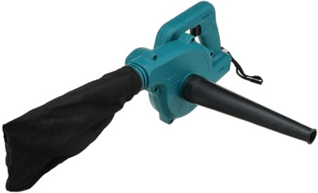 BANGHA Soffiatore 2.in 1 Strumento di Potenza del palmare a palmare a soffiante Elettrico a cordone a Filo del soffiatore Elettrico for la Batteria 18 V 18000R/min Aspirafoglie