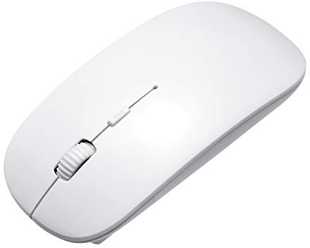 SOLUSTRE Souris sans Fil Ultra Fine USB 1200 DPI Mini 2. (récepteur USB) Portable Mobile Silence Souris Optique sans Fil Compatible avec Ordinateur Portable PC Ordinateur (sans Batterie) | Mini Récepteur Usb, Prise en Main Confortable, Commande Facile pour Ordinateur Portable et PC