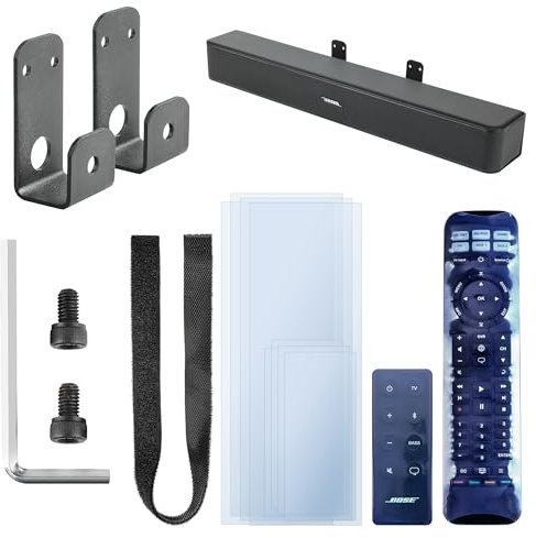 Wabracket Wall Mount Bracket for Bose Solo 5 Soundbar Speaker,Keep Cleaner, Space Saving