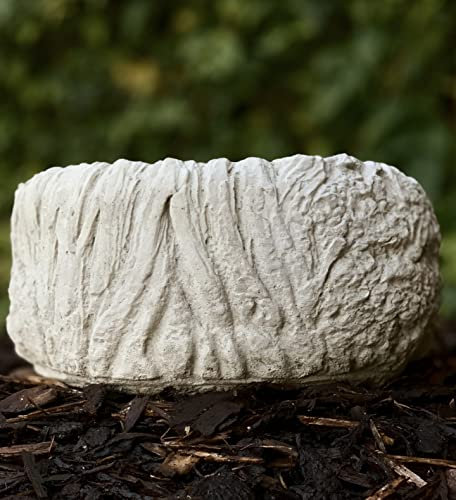 Fioriera in cemento per la decorazione del giardino Vaso per piante da interno ed esterno Ornamento da cortile Grande vaso da fiori Statua di cemento Regalo unico per un giardiniere Vaso per piante