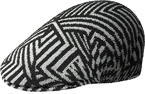 Kangol Virtual Grid 507 Flatcap Schirmmütze Schiebermütze Damen/Herren - mit Schirm Sommer Frühling-Sommer