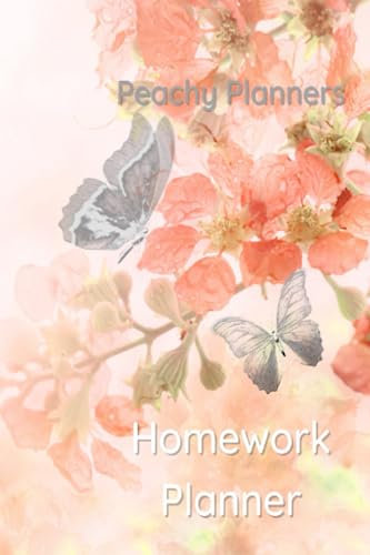 Peachy Planners - Homework Planner - Plan you homework assignments