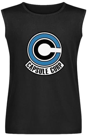 Lahe Capsule Corp Printed Tops Z Men T Shirts New Summer Cotton Tee Shirt Harajuku Anime Mens T-Shirt Vest for Men Size 3XL
