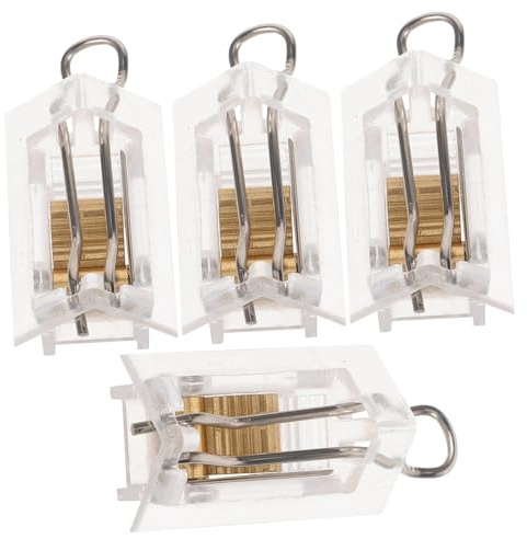 CAXUSD Venetian Blind Cord Lock 4 pack Window Blind Parts for Home Curtain Installation and Repair Wire Locks Venetian Hardware Accessories for Blinds