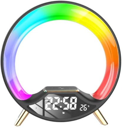 Breeshy Intelligenter , Stimmungslicht, Schlafzimmer, mit Bluetooth-Lautsprecher, zum Aufladen ohne (A) EU-Stecker