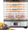 Déshydrateur alimentaire 400 W avec régulateur de température, déshydrateur sans BPA pour aliments, viande, fruits et légumes, 8 plateaux