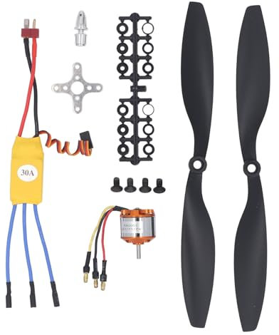 A2212 1000KV Bürstenloser Motorsatz mit 30A ESC aus Legiertem Stahl und ABS-Material