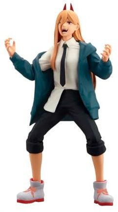 NINJAMO Chainsaw Man Glitter and Glamours Power Cute Collectible Figure 7.9 in
