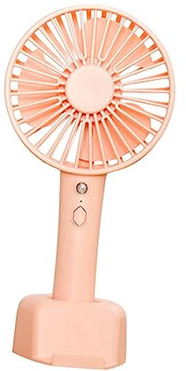 CHILDWEET 1pc Mini Usb Rechargeable Phone Holder Fan with Speeds Built Battery Compact Desktop Design for Outdoor Activities Traveling and More