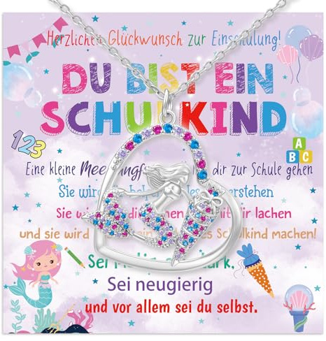 Rorchio Meerjungfrau Einschulung Mädchen Geschenk Schultüte Mädchen Inhalt