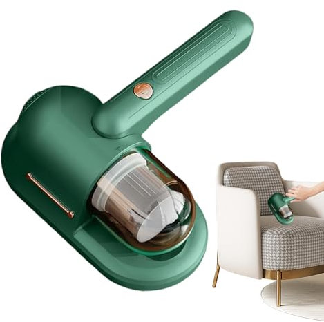 Vibhgtf Aspirateur à - Nettoyeur de léger, sans Sac et Rechargeable | Aspirateur à, Aspirateur à avec Lampe UV, Aspirateur de lit Anti-acariens