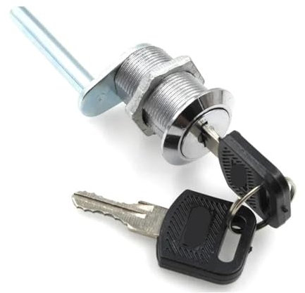 Schubladenschloss for Büromöbel, Schreibtisch, Zuhause, Beistelltisch, Bücherregal, Werkzeugkasten, Schulspind, MS541 H, 1 Stück(30mm D x 1pcs)