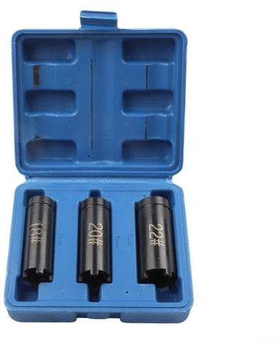 Set di 3 attrezzi per frizione per moto, con chiave a bussola e chiave inglese per riparazione e rimozione di 18 mm, 20 mm, 22 mm