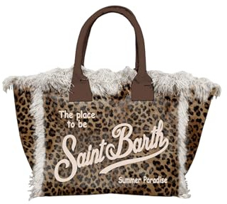 Saint Barth Mc2 Damen Handtasche Baumwolle VAMI001, -braun-, Einheitsgröße