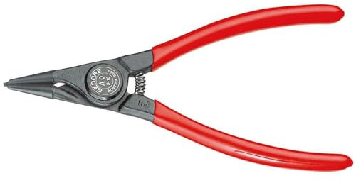 GEDORE Montagezange für Sicherungsring außen, mit Öffnungsfeder/Klemmschutz, gerade Backen, Spitzen-Ø: 2,3 mm, 8000 A 3