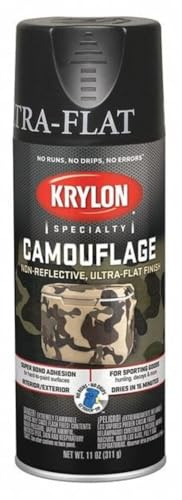 Ultra-Flat Camouflage Spray Paint (Black (4290))