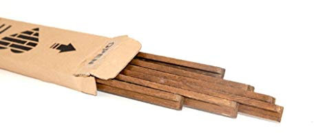 mywoodwall Echtholz Zierleisten - Kantenschutz für mywoodwall Wandpaneele - Farbe Java (Braun)