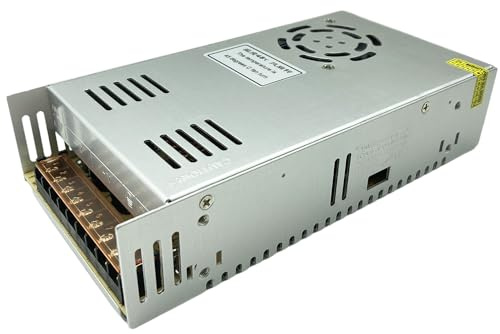 Lianshi 5V 60A 300W Fuente de alimentación conmutada Transformador estabilizador de voltaje con protección contra cortocircuitos AC220V a DC5V para automatización industrial, luces LED