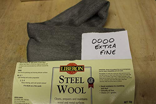 Cut Lengths of Genuine Liberon Grade 0000 (Ultra Fine) Steel Wire Wool (2 Meter)