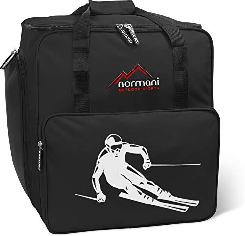normani Skischuhtasche Helmtasche Skischuhrucksack Alpine DEPO - Limited Edition - Farbe Schwarz