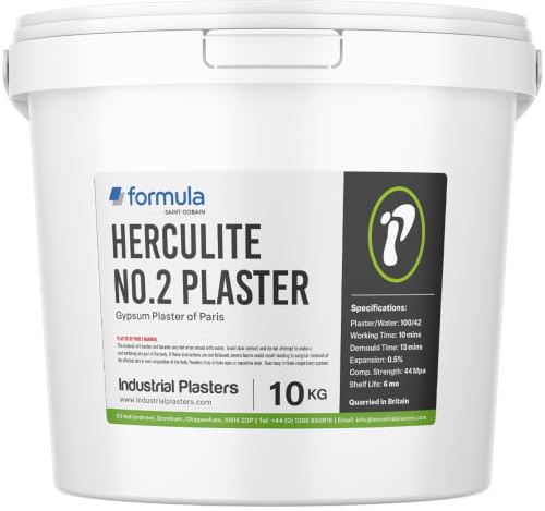 Herculite No. 2 Casting Plaster in Sealed Bucket 10kg