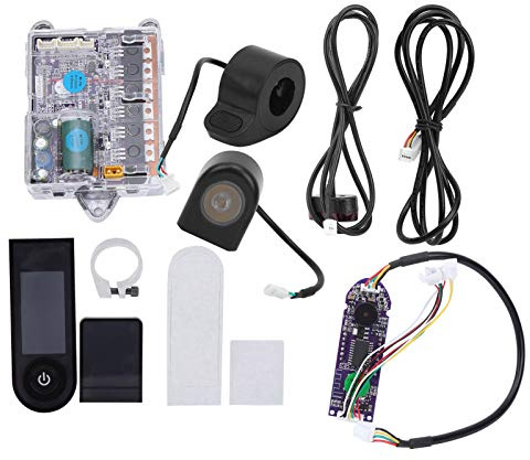 Elektroroller-Controller-Board Kit, Bluetooth-Karte mit Kabel, Scheinwerfer, Gaspedal, Rücklicht, LED-Lichter, Digital Display für City, Leisure, Sports