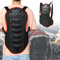 FXLTSBL Paraschiena per moto, universale, per uomo e donna, per moto, sci, snowboard (L), Nero