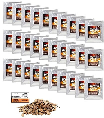 30 x Turbohefe - Alcotec Turbhefe - Whiskyhefe 23g, Turbo Hefe, Hefe für Maische, Hefe für die Gärung, Wodka-Hefe