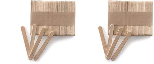 Silikomart 99.401.99.0002 kleine Eisstiele, 100 Stück 7,2 x 0,8 x 0,2 cm (Packung mit 2)