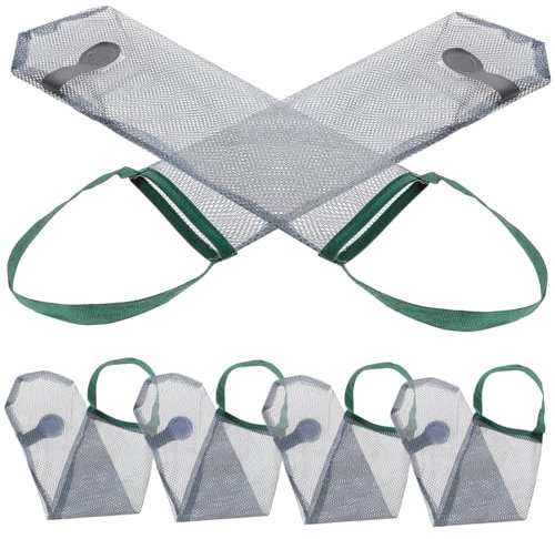 IMIKEYA Lot De 6 De Conservation pour Légumes - en Filet pour Fruits Et Légumes - Ensemble De en Filet Suspendus pour Ail Et Gingembre