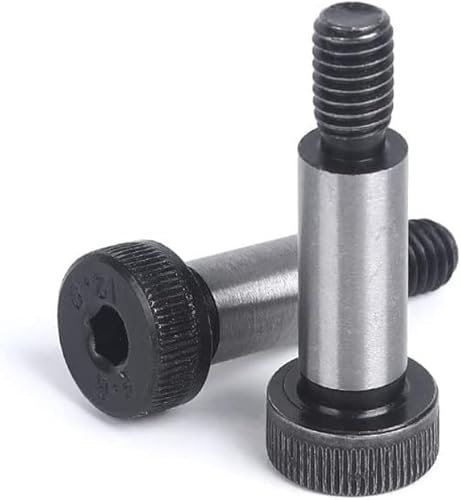 Verbindungsschrauben, Arbeitsplattenschrauben, M5 M6 M8 M10 M12 M16 Sechskantstopfenschraubenwelle 12,9 Kopfschulterrollenlagerschraubenbolzen (Farbe: (Farbe: 35 mm (2 Stück)) ( Color : 45mm (2pcs) ,