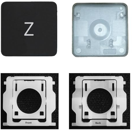 CTBDZ Tappo chiave individuale con cerniera di ricambio per (M1 M2) MacBook Pro A2141 A2251 A2289 A2338 A2442 A2485, sostituisce per MacBook Air A2179 A2337 A2681 tastiera (tasto Z)