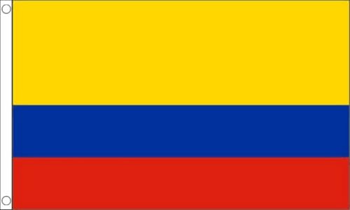 Drapeau géant de la Colombie 2,4 x 1,5 m FlagSuperstore