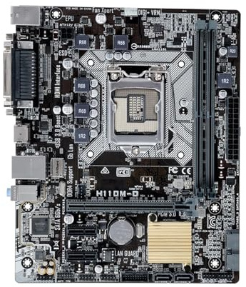 Placa Madre Placa Base Fit For ASUS H110M-D LGA 1151 Compatible con i7-6700K 6700 i5-6600K 6500 i3-6300 6100 CPU DDR4 Intel H110 USB3.0 PCI-E 3. ATX