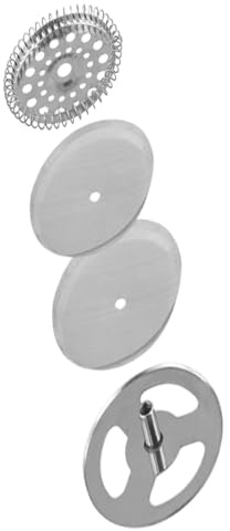 Kit de remplacement for filtres à cafetière à piston, filtre en acier inoxydable à mailles croisées for cafetières à piston de 2,36/3,54 pouces.(350ML)
